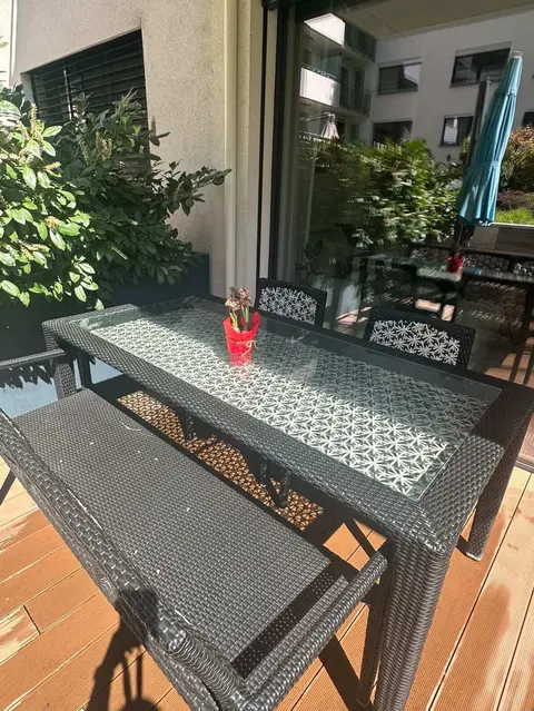 Vonkajšie stolovanie na terase